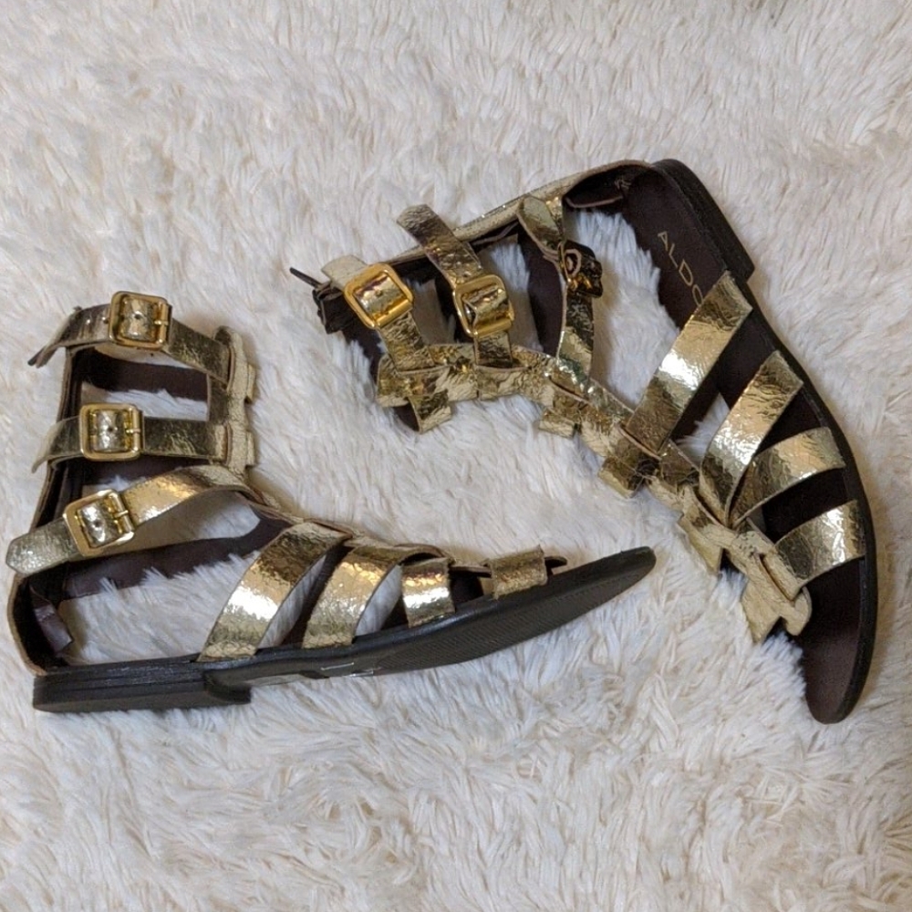 Aldo gladiator sandals size 7